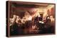 Declaration of Independence-John Trumbull-Stretched Canvas