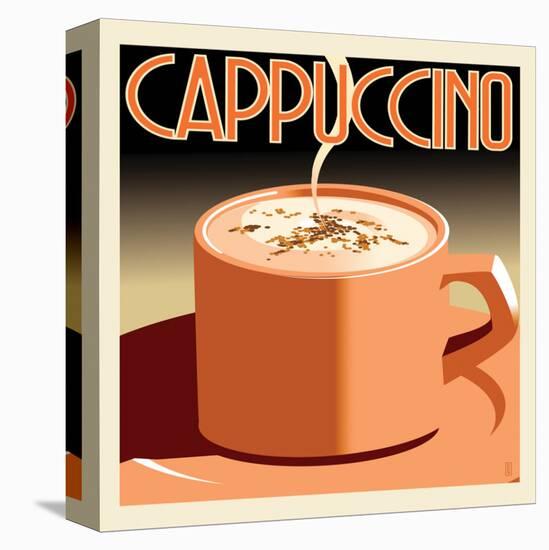 Deco Cappucino I-Richard Weiss-Stretched Canvas