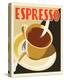 Deco Espresso II-Richard Weiss-Stretched Canvas