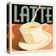 Deco Latte II-Richard Weiss-Stretched Canvas