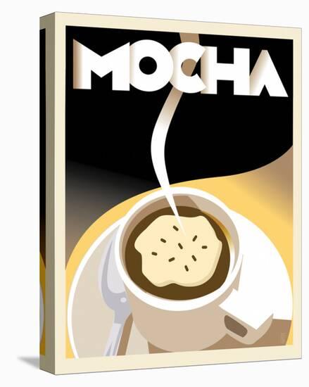 Deco Mocha I-Richard Weiss-Stretched Canvas