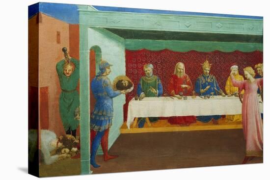 Decollation of the Baptist and Herod's Feast-Angelico & Strozzi-Premier Image Canvas