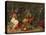 Decorative Still-Life Composition with a Basket of Fruit-Jan van Kessel the Elder-Premier Image Canvas