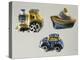 Decorative Sweet Boxes for Christening and First Communion in Shape of Locomotive, Car and Boat-null-Premier Image Canvas