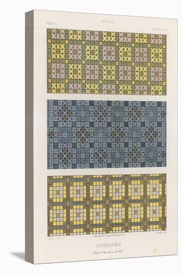 Decorative Tiles of 15th-Century France-null-Premier Image Canvas