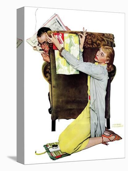 "Decorator", March 30,1940-Norman Rockwell-Premier Image Canvas