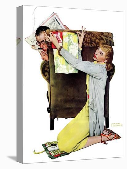 "Decorator", March 30,1940-Norman Rockwell-Premier Image Canvas