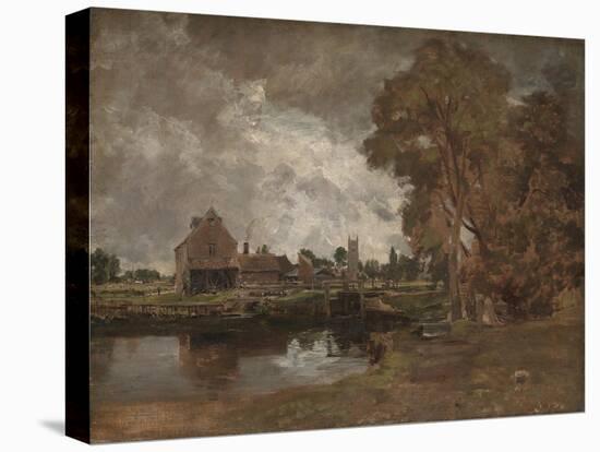 Dedham Lock and Mill-John Constable-Premier Image Canvas