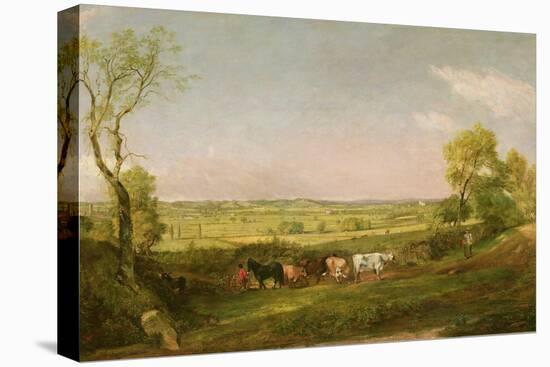 Dedham Vale: Morning, C.1811-John Constable-Premier Image Canvas