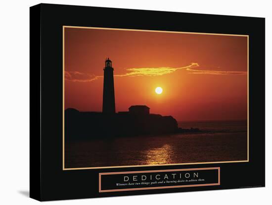 Dedication - Lighthouse-Unknown Unknown-Stretched Canvas