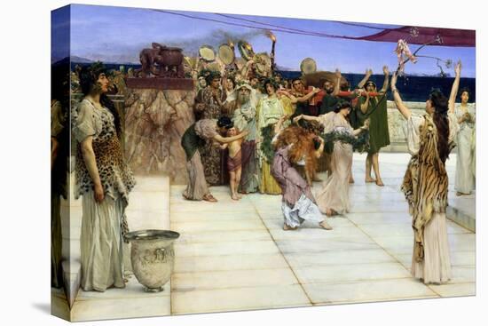 Dedication to Bacchus, 1889-Sir Lawrence Alma-Tadema-Premier Image Canvas