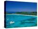 Deep Bay, Beach and Yachts, Blue Water, Antigua, Caribbean Islands-Steve Vidler-Premier Image Canvas