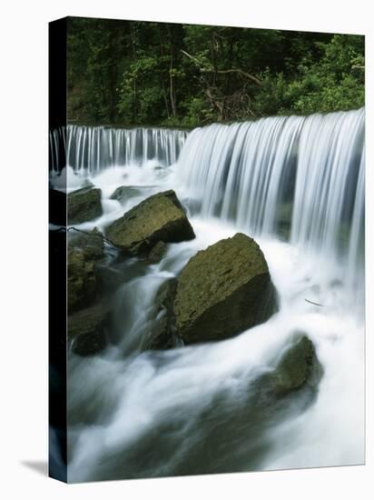 Deep Creek Falls, Kansas, USA-Charles Gurche-Premier Image Canvas