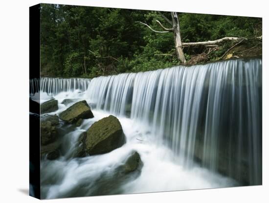 Deep Creek Falls, Kansas, USA-Charles Gurche-Premier Image Canvas