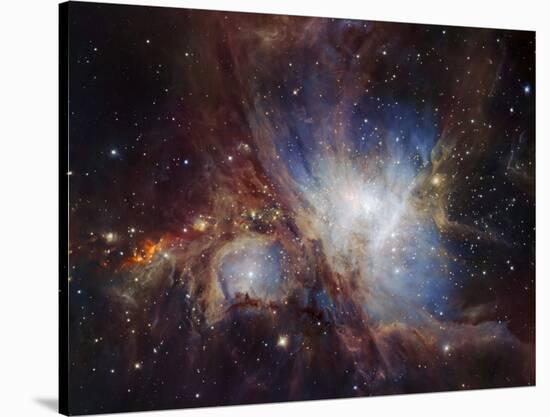 Deep infrared view of the Orion Nebula from HAWK-I-ESO-Stretched Canvas