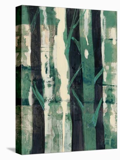 Deep Woods I Emerald Crop-Albena Hristova-Stretched Canvas