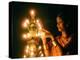 Deepawali Lamps-null-Premier Image Canvas
