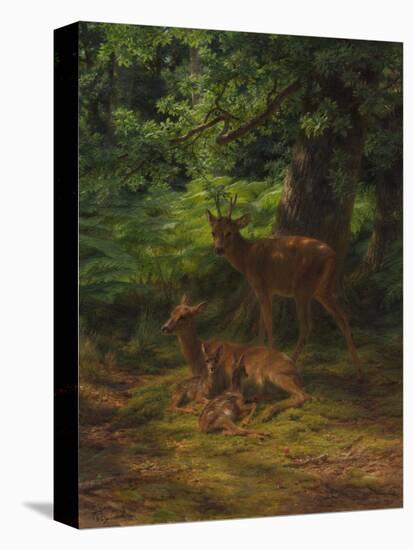 Deer in Repose, 1867-Rosa Bonheur-Premier Image Canvas