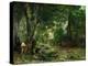 Deer Reserve at Plaisir Fontaine, 1866-Gustave Courbet-Premier Image Canvas