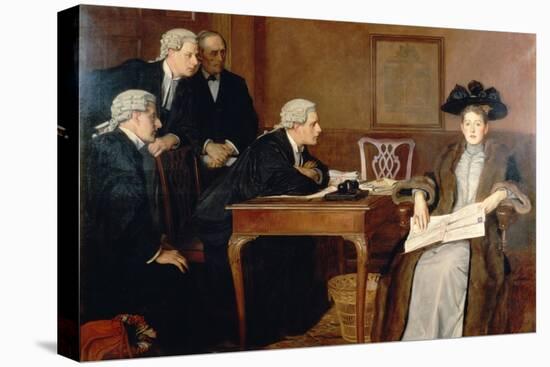 Defendant and Counsel, 1895-William Frederick Yeames-Premier Image Canvas