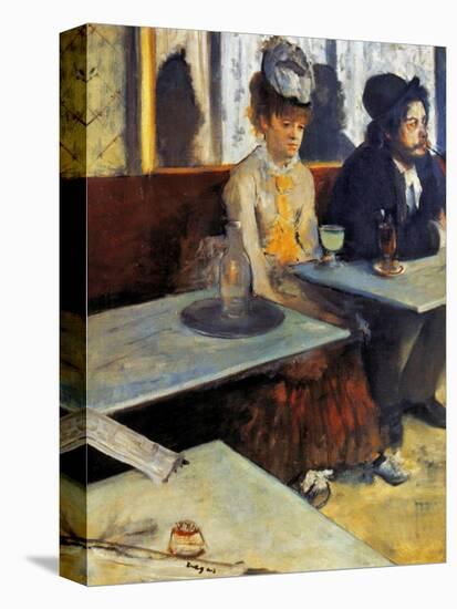 Degas: Absinthe, 1873-Edgar Degas-Premier Image Canvas