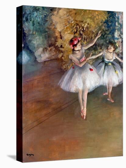 Degas: Dancers, C1877-Edgar Degas-Premier Image Canvas