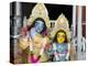 Deities Sri Krishna and Sri Radhika (Radha) in the Lalji Temple, Kalna, West Bengal, India, Asia-Annie Owen-Premier Image Canvas