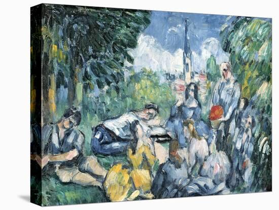 Dejeuner Sur L'Herbe, 1876-77-Paul Cézanne-Premier Image Canvas