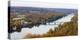 Delaware River Scenic with a View of New Hope, Pennsylvania-George Oze-Premier Image Canvas