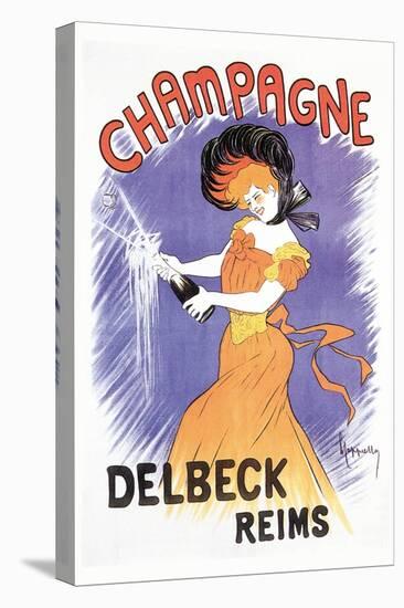 Delbeck Reims Champagne-Leonetto Cappiello-Stretched Canvas