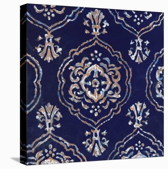 Delft Blue Pattern 4-Hope Smith-Stretched Canvas