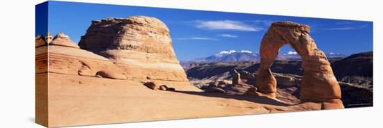 Delicate Arch, Arches National Park, Moab, Utah, United States of America (U.S.A.), North America-Lee Frost-Premier Image Canvas