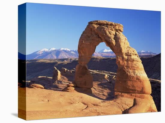 Delicate Arch, Arches National Park, Moab, Utah, USA-Lee Frost-Premier Image Canvas