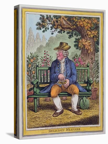 Delicious Weather, Published by Hannah Humphrey in 1808-James Gillray-Premier Image Canvas