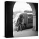 Delivery Truck Driver Sits with His Coca Cola Truck During His Route, France, 1950-Mark Kauffman-Premier Image Canvas