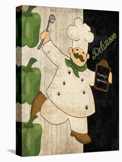 Delizioso Chef-Piper Ballantyne-Stretched Canvas