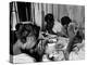 Delta and Pine Company African American Sharecropper Lonnie Fair and Family Praying before a Meal-Alfred Eisenstaedt-Premier Image Canvas