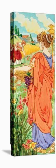 Demeter (Greek), Ceres (Roman), Mythology-Encyclopaedia Britannica-Stretched Canvas