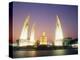 Democracy Monument at Night, Banglamphu, Bangkok, Thailand, Southeast Asia, Asia-Richard Nebesky-Premier Image Canvas