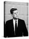 Democratic Presidential Candidate John F. Kennedy During Famed Kennedy Nixon Televised Debate-Paul Schutzer-Premier Image Canvas