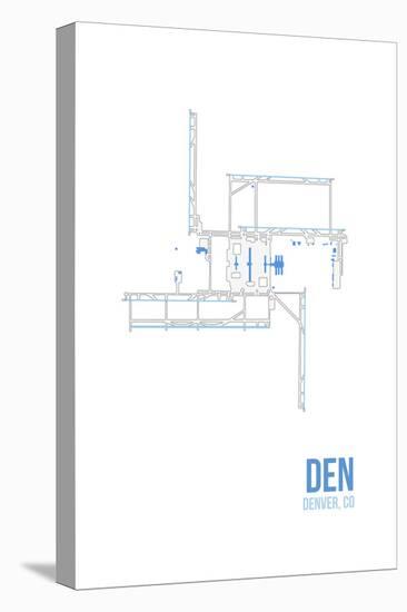 DEN Airport Layout-08 Left-Premier Image Canvas