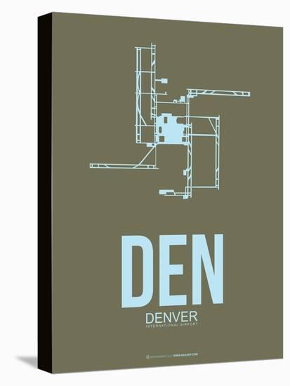 Den Denver  Poster 3-NaxArt-Stretched Canvas