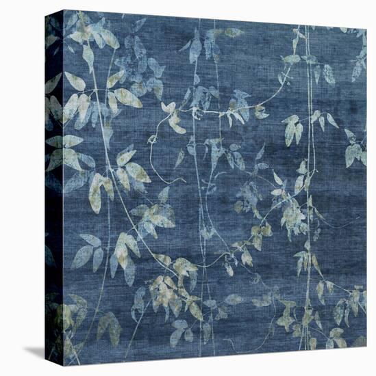 Denim Branches II-Mali Nave-Stretched Canvas