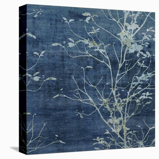 Denim Branches III-Mali Nave-Stretched Canvas