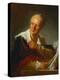 Denis Diderot, French Writer-Jean-Honoré Fragonard-Premier Image Canvas