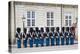 Denmark, Zealand, Copenhagen, Amalienborg Palace, Changing of the Guard Ceremony-Walter Bibikow-Premier Image Canvas