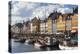 Denmark, Zealand, Copenhagen, Nyhavn Harbor-Walter Bibikow-Premier Image Canvas