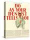 Dentists Lavoris Do As Your Dentist Tells You, USA, 1920-null-Premier Image Canvas