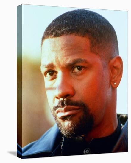 Denzel Washington - Training Day-null-Stretched Canvas