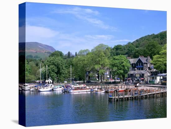 Departure Point for Lake Steamer Cruises, Waterhead, Lake Windermere, Lake District, Cumbria-Peter Thompson-Premier Image Canvas